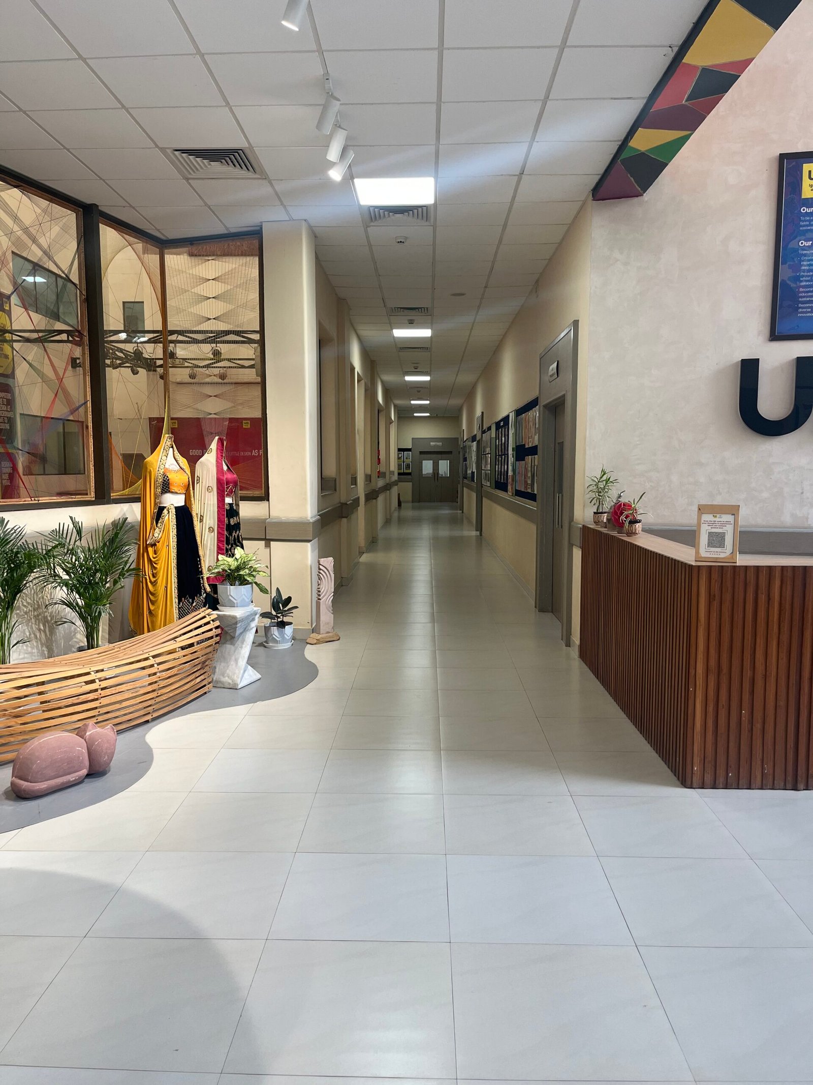 Design Department Corridors