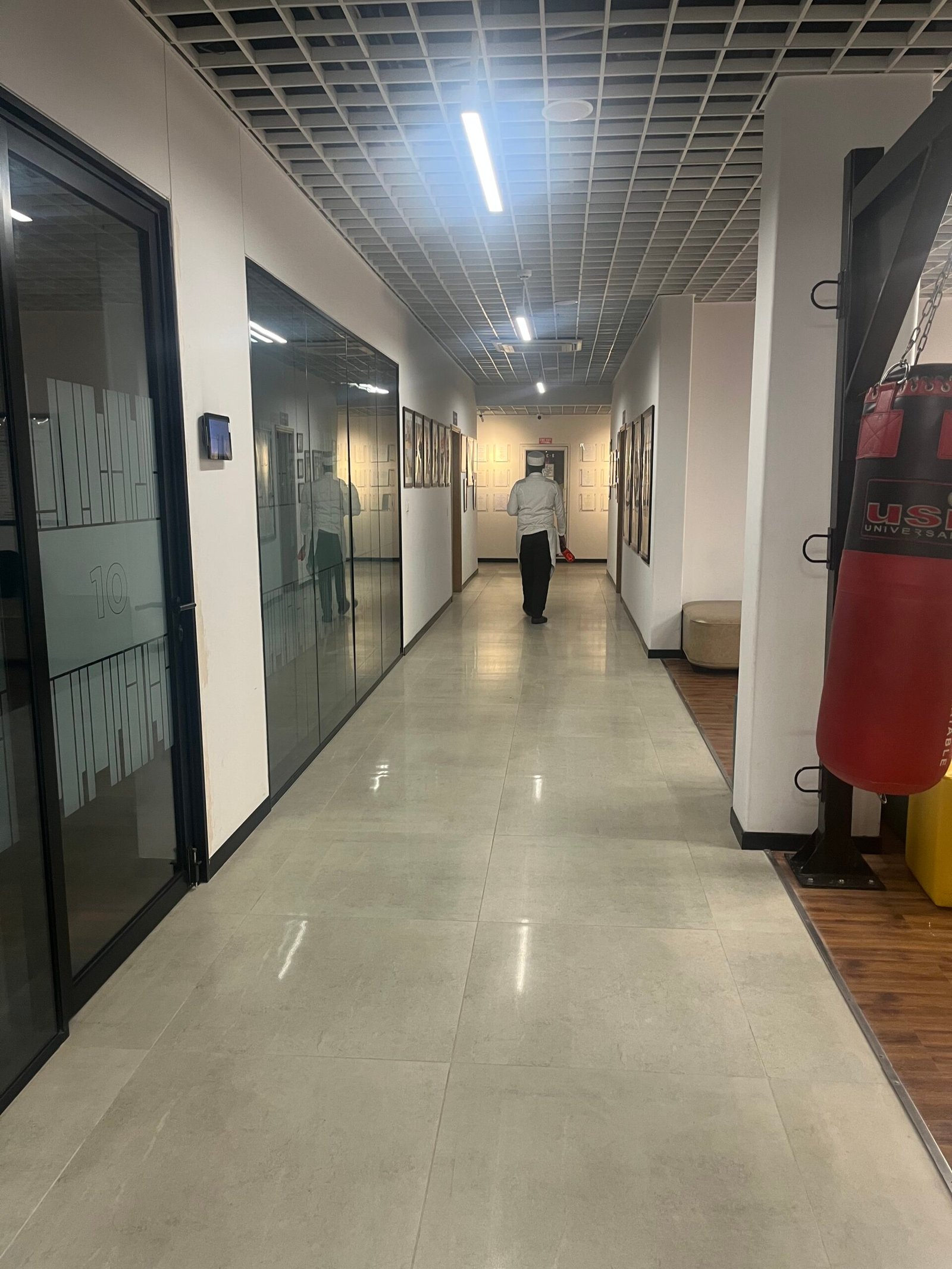 Hotel Management Corridor